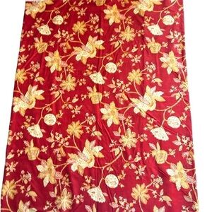 Schumacher Floral Batik Fabric 4.5 Yards
